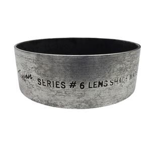 Tiffen Series #6 Lens Shade Metal Screw-On Hood USA